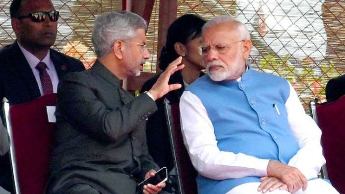 એસ જયશંકર મોદી