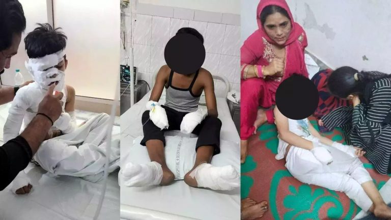 મદરેસામાં ભણતા ચાર