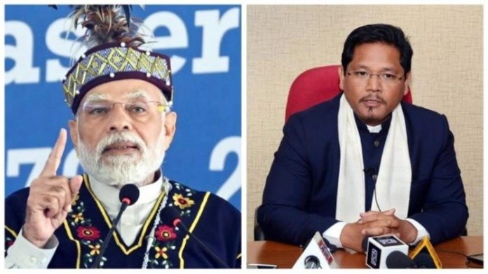 મેઘાલયમાં વડાપ્રધાન મોદીની રેલીને