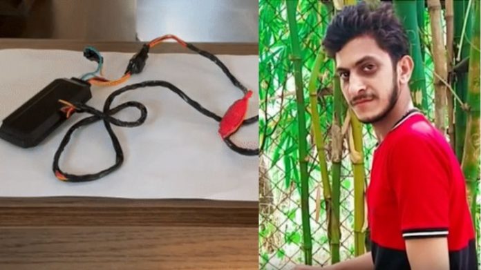 સુરત યુવતી સ્કુટર GPS ટ્રેકર