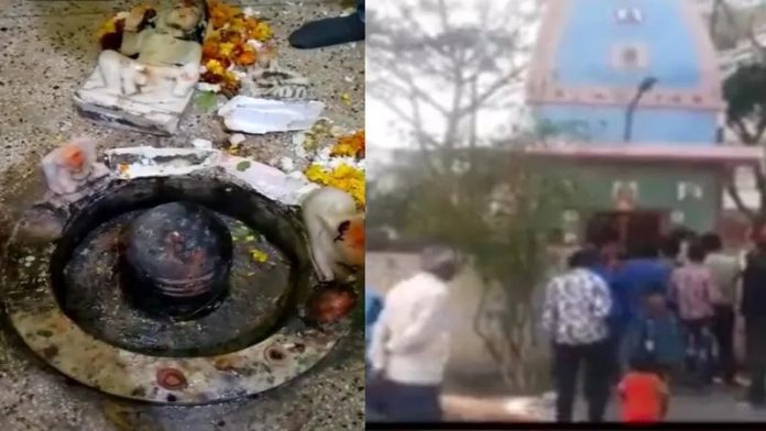 મંદિરમાં પ્રવેશીને