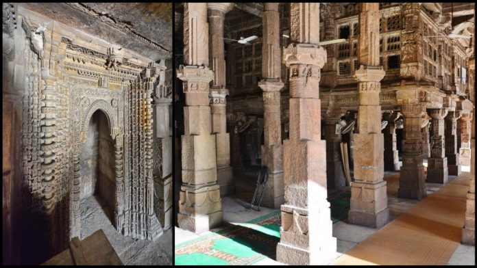 અમદાવાદના મંદિરો પર બનેલા ઇસ્લામિક બાંધકામો