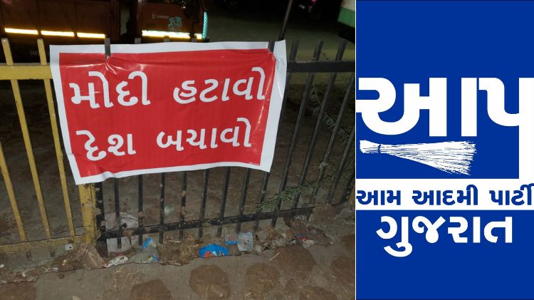 આપ કાર્યકર્તાઓ ઝડપાયા