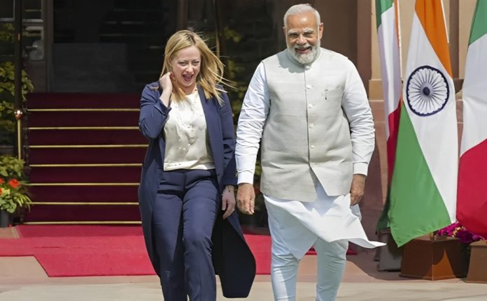 ઇટાલિયન PMની પહેલી ભારત યાત્રા