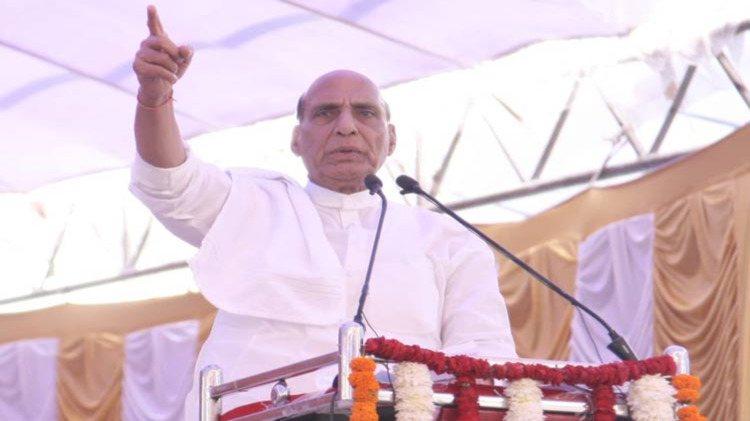 રાજનાથ સિંહે કર્ણાટકમાં વિજય