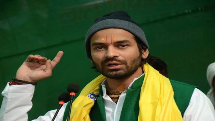 તેજપ્રતાપને ભગવાન કૃષ્ણના દર્શન