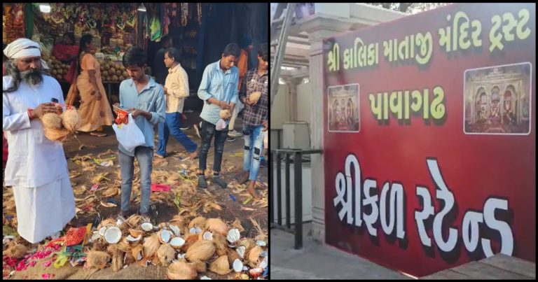 પાવાગઢમાં ભક્તોનું ઘોડાપુર