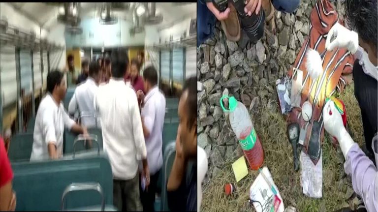 કેરળમાં ચાલુ ટ્રેને સળગાવી