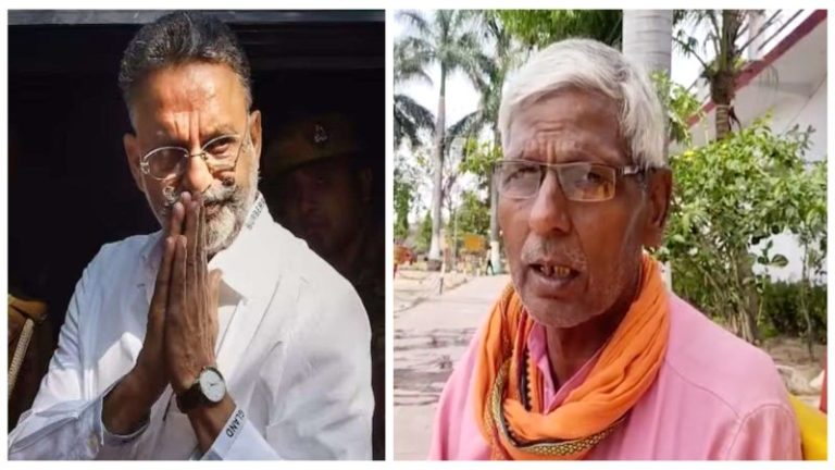 મુખ્તાર અંસારીએ મંદિરની જમીન