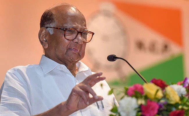 શરદ પવારનું રાજીનામુ