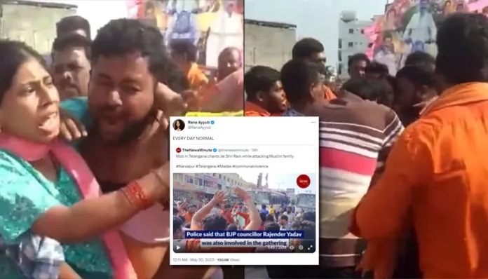 ધ ન્યૂઝ મિનિટનો પ્રચાર લેખ
