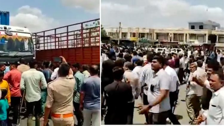 રાજકોટ પડધરી હિંદુ પ્રદર્શન
