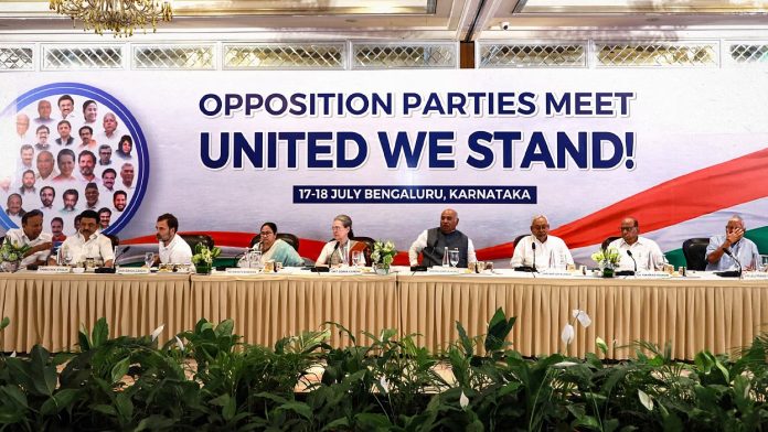 Complaint filed against INDIA name of opposition alliance