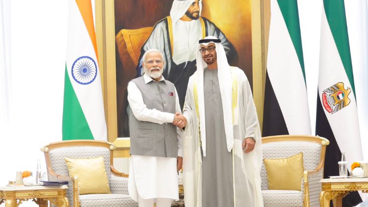 મોદી UAE હસ્તાક્ષરો