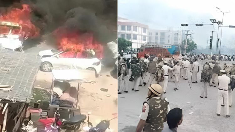 હરિયાણા નૂંહમાં હિંસા