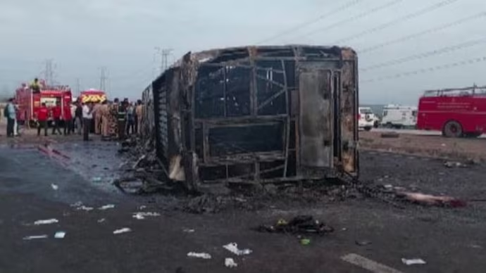 મહારાષ્ટ્રના બુલઢાણા બસ અકસ્માત