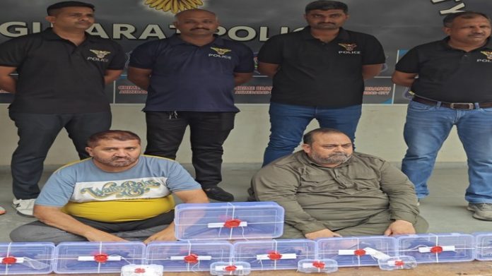 અમદાવાદ ક્રાઈમ બ્રાન્ચે હથિયારો