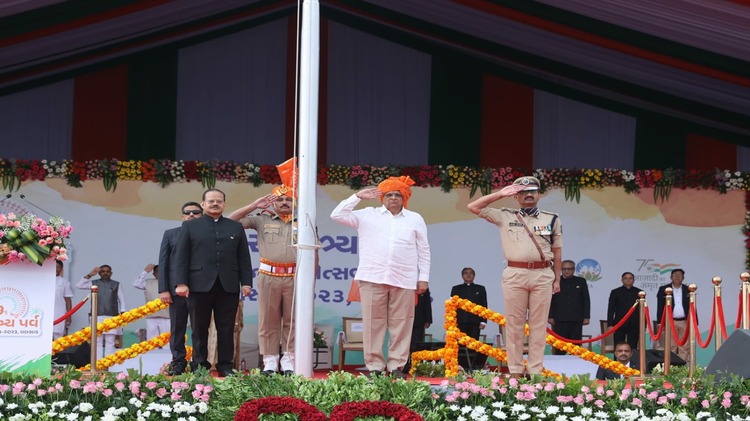77મા સ્વતંત્રતા પર્વની ઉજવણી