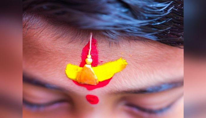 હિંદુ બાળક તિલક