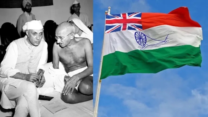 યુનિયન જેક ગાંધી તિરંગો