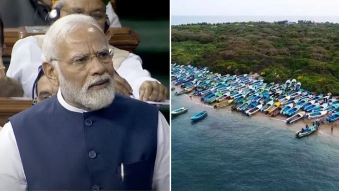 મોદી લોકસભા કચ્ચાતીવુ