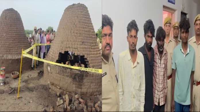 ભીલવાડાના કોટડી વિસ્તારમાં સગીર બાળકીના ગેંગરેપ અને હત્યાના મામલે ચાર આરોપીઓની ધરપકડ
