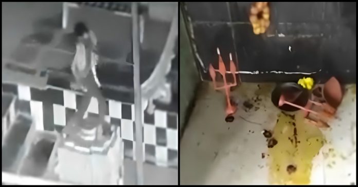 અમદાવાદ રિવરફ્રન્ટ મંદિરમાં તોડફોડ