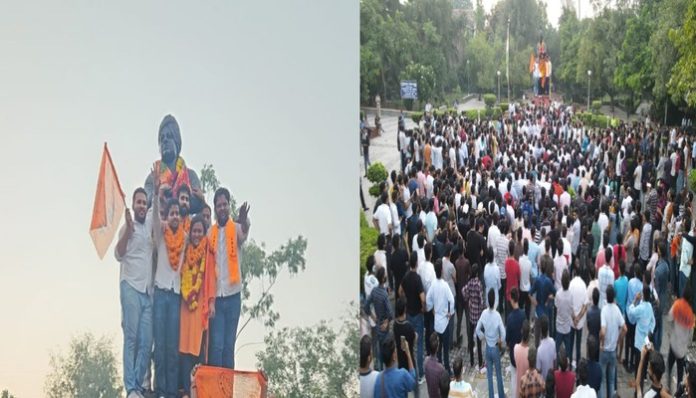 DUSU ચૂંટણીમાં ABVP વિજેતા