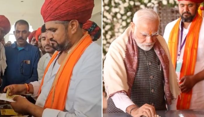 મોદીએ 21 રૂપિયા દાન કર્યા