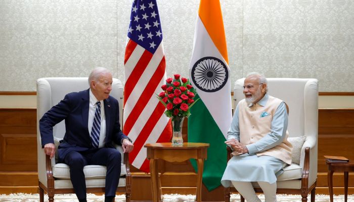 બાયડન મોદી