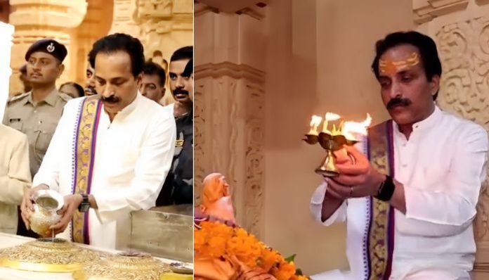 ઈસરો ચેરમેન સોમનાથ મંદિરે