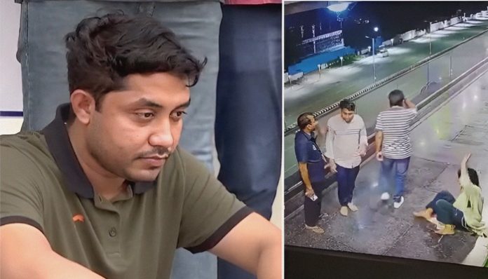 યુવતીને માર સ્પા મોહસીન