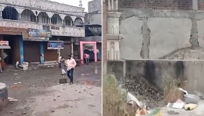 ઠાસરા મદરેસા પથ્થરો