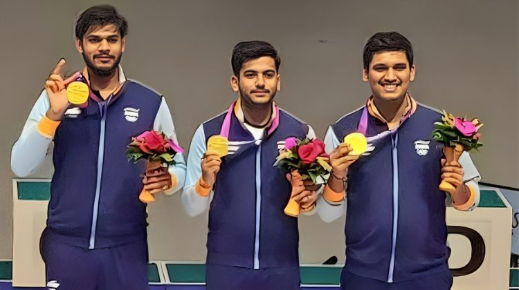 એશિયન ગેમ્સમાં ભારતીય શૂટરોએ ગોલ્ડ મેડલ