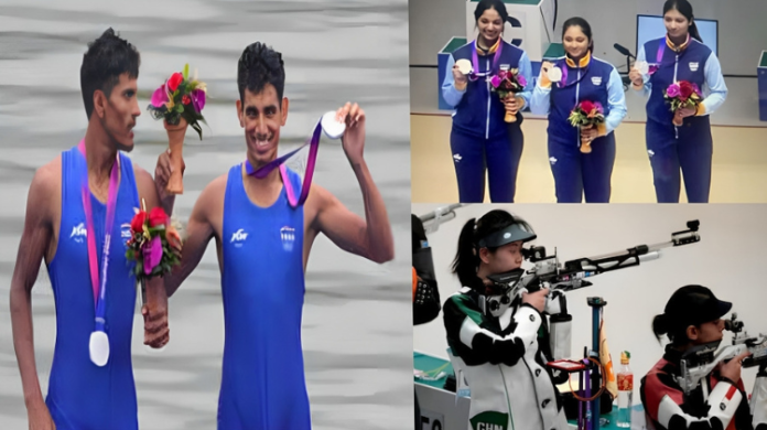 એશિયન ગેમનો પ્રથમ દિવસ ભારતે ત્રણ (3) મેડલ