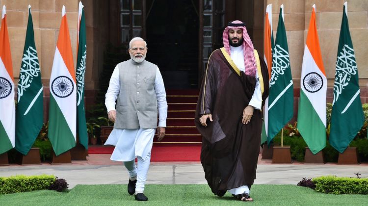 PM મોદી અને સાઉદી આરબના ક્રાઉન પ્રિન્સ વચ્ચે હૈદરાબાદ હાઉસમાં થઈ બેઠક, મહત્વના મુદ્દાઓની ચર્ચા