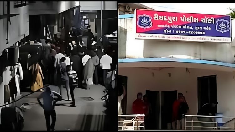 સુરતમાં પાકિસ્તાન પર ભારતની વિજય પર ફટાકડા ફોડતા યુવાન પર મુસ્લિમ ટોળાએ હુમલો કર્યો,