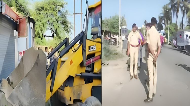 સોમનાથમાં મેગા ડિમોલેશન 9000 ચોરસ મીટર