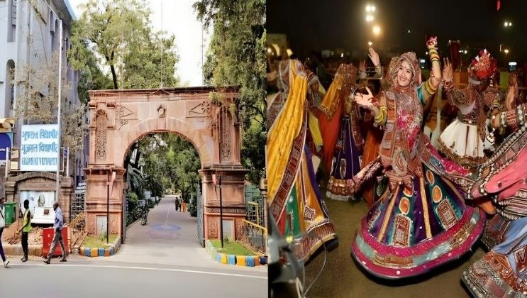 ગુજરાત વિદ્યાપીઠમાં વિદ્યાર્થિનીઓને ગરબા પ્રતિબંધ વિરોધ ધમકી