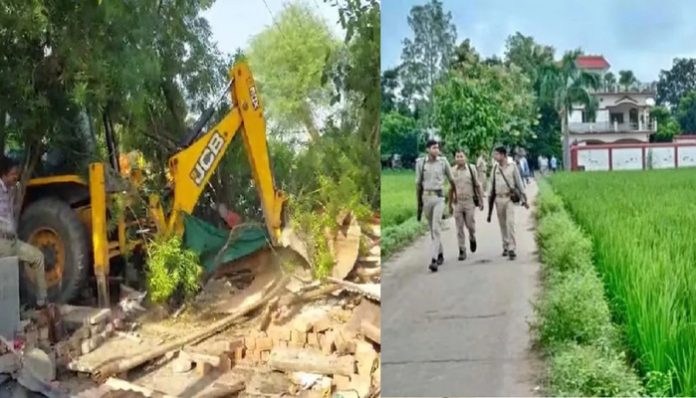 ઉજ્જૈનમાં બળાત્કાર બુલડોઝર એક્શન