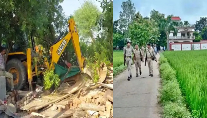 ઉજ્જૈનમાં બળાત્કાર બુલડોઝર એક્શન
