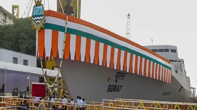 INS સુરત અનાવરણ મુખ્યમંત્રી ભૂપેન્દ્ર પટેલ