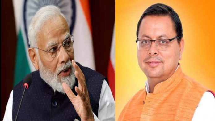 PM મોદીએ CM પુષ્કર સિંઘ ધામી ટેલિફોનિક ઉત્તરકાશી ટનલમાં શ્રમિકો
