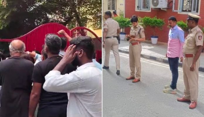 બેંગ્લોર શાળાઓ ધમકી