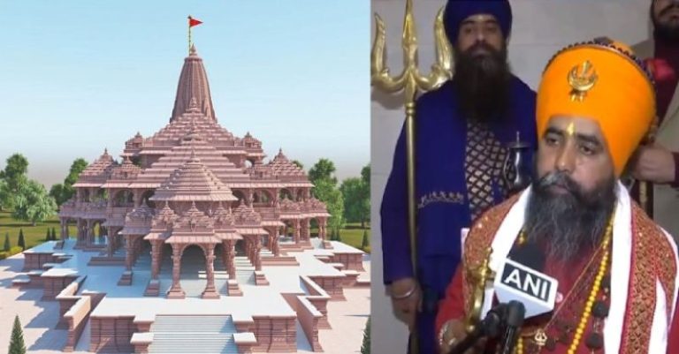 અયોધ્યામાં નિહંગ શીખો