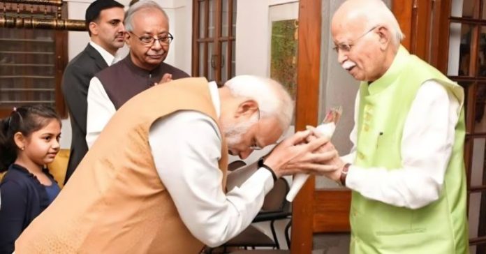 અડવાણી મોદી રામ મંદિર