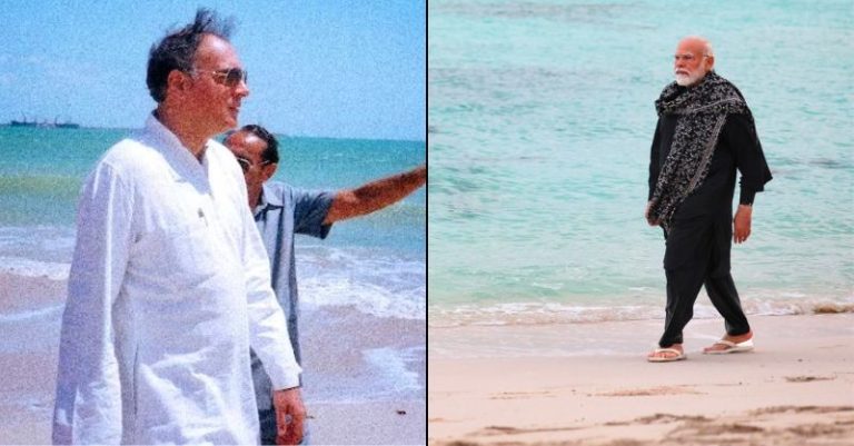 રાજીવ ગાંધી મોદી લક્ષદ્વીપ