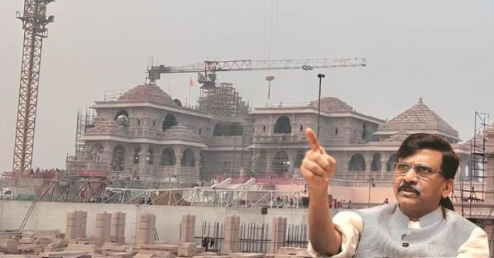 સંજય રાઉત રામ મંદિર મુલાયમ યાદવ
