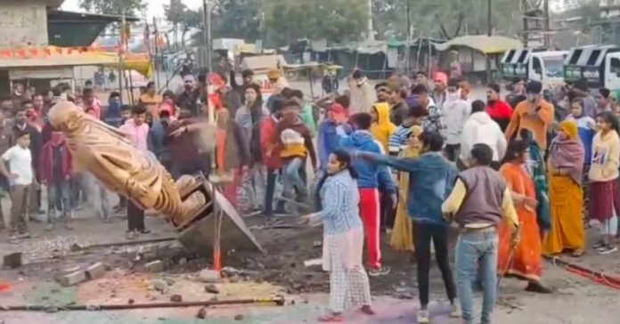 ઉજ્જૈન સરદાર મૂર્તિ ફેક ન્યૂઝ
