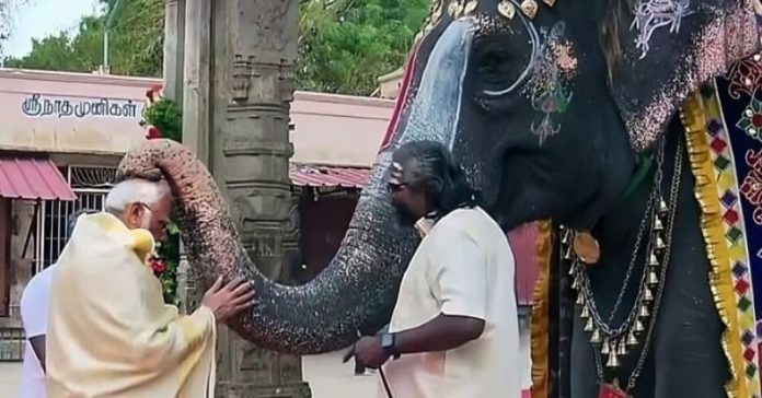 PM મોદી શ્રી રંગનાથસ્વામી મંદિરના તમિલનાડુ